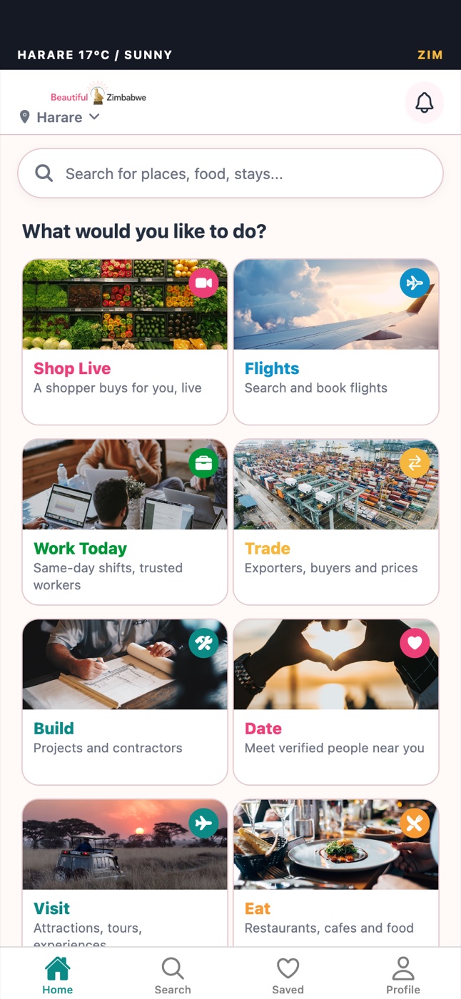 Beautiful Zimbabwe app