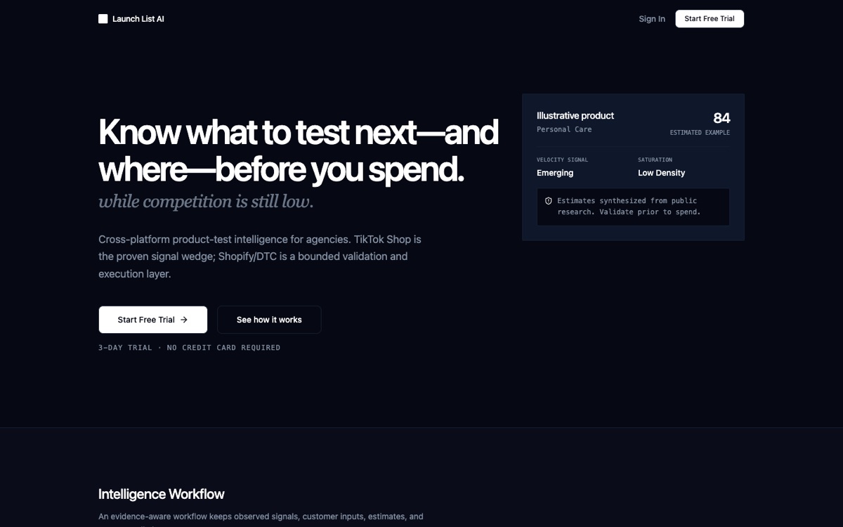 Launch List AI